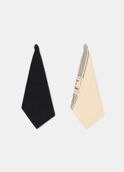 2 pack strofinacci in cotone con stampa