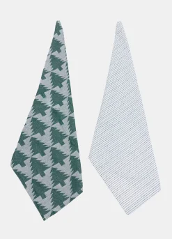 2 pack strofinacci in cotone con inserti metallizzati