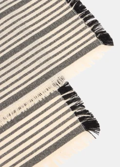 2 pack tovagliette rettangolari a righe