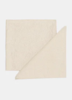 2 pack tovaglioli con motivo metallizzato