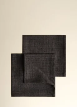 2 pack tovaglioli in puro cotone mélange