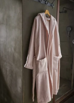 Accappatoio con cappuccio in puro cotone Made in Portogallo