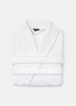 Accappatoio con tasche in puro cotone