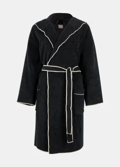 Accappatoio in spugna con cappuccio