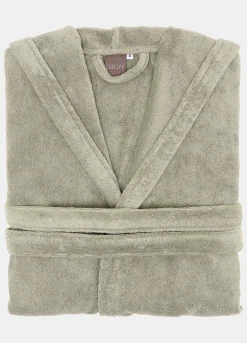 Accappatoio tinta unita di puro cotone