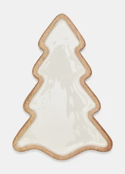 Albero di Natale in legno e smalto