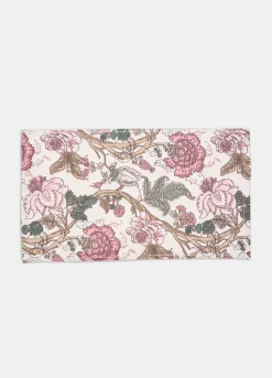 Asciugamano in cotone a fiori