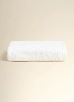 Asciugamano ospite tinta unita puro cotone