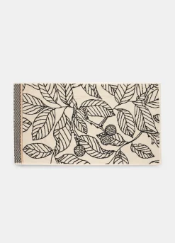 Asciugamano per le mani con motivo a contrasto