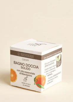Bagno doccia con olio essenziali di mandarino