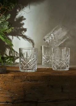 Bicchiere da whiskey decorato