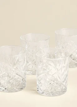 Bicchiere da whiskey decorato