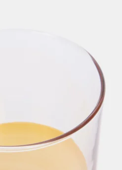 Bicchiere in vetro bicolore