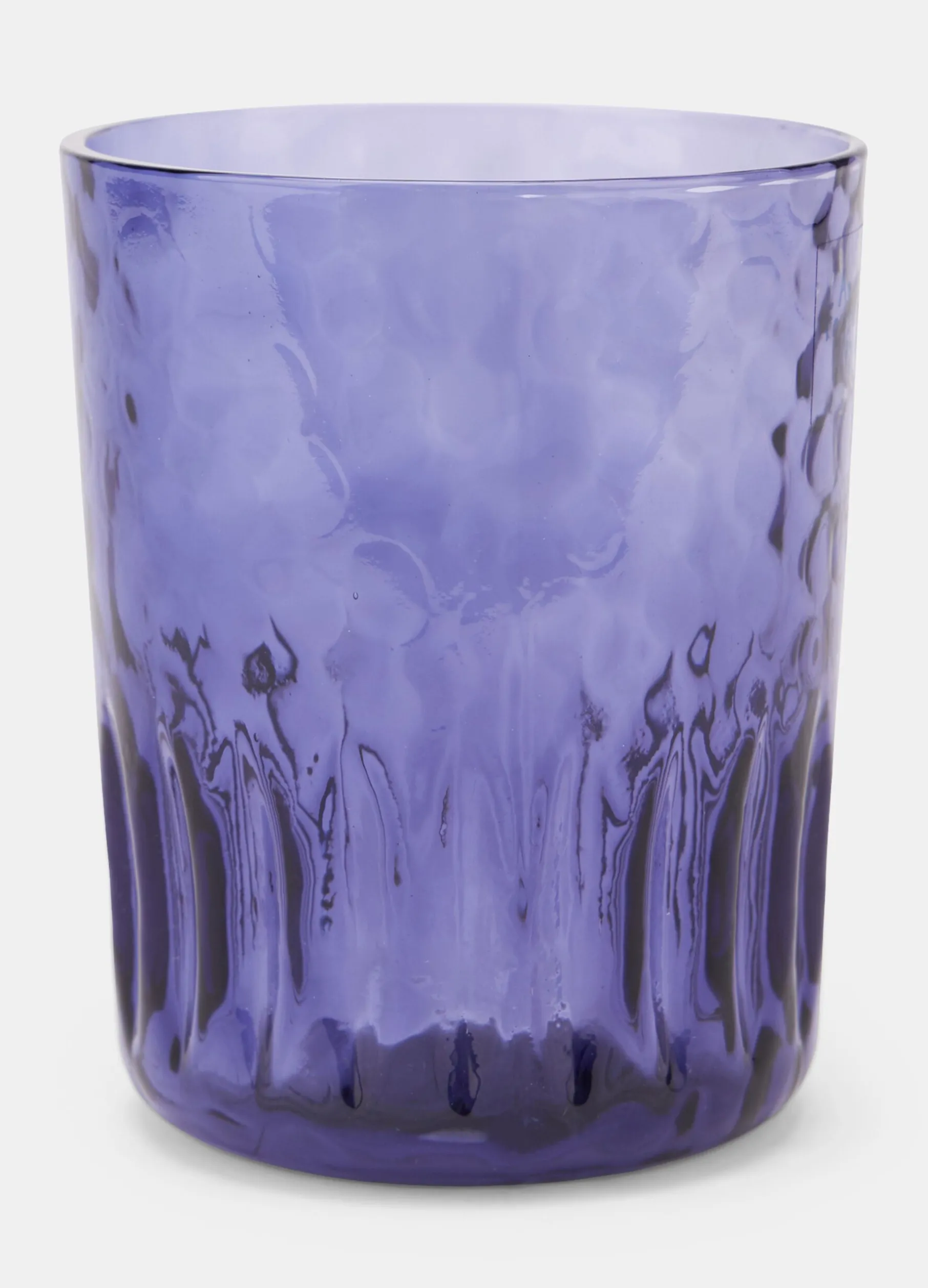 Bicchiere in vetro colorato