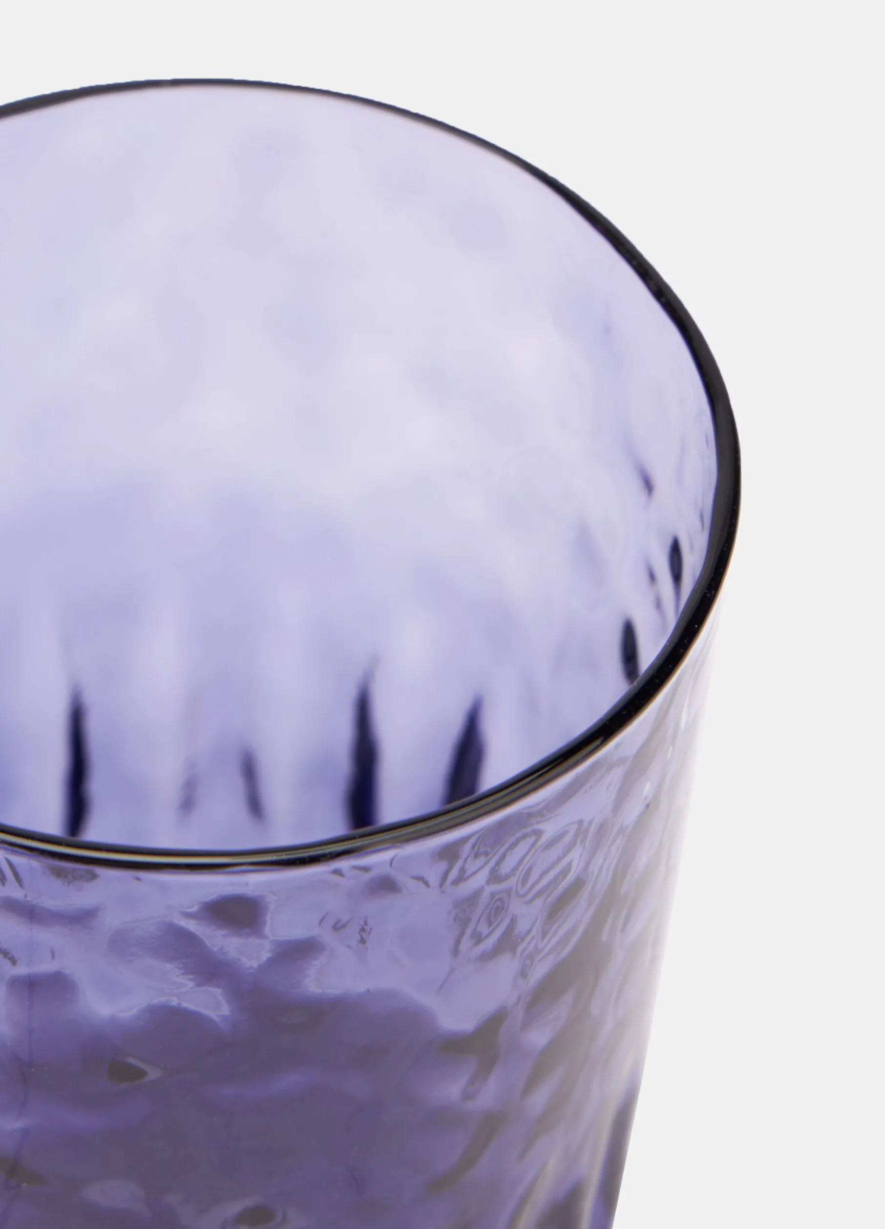 Bicchiere in vetro colorato