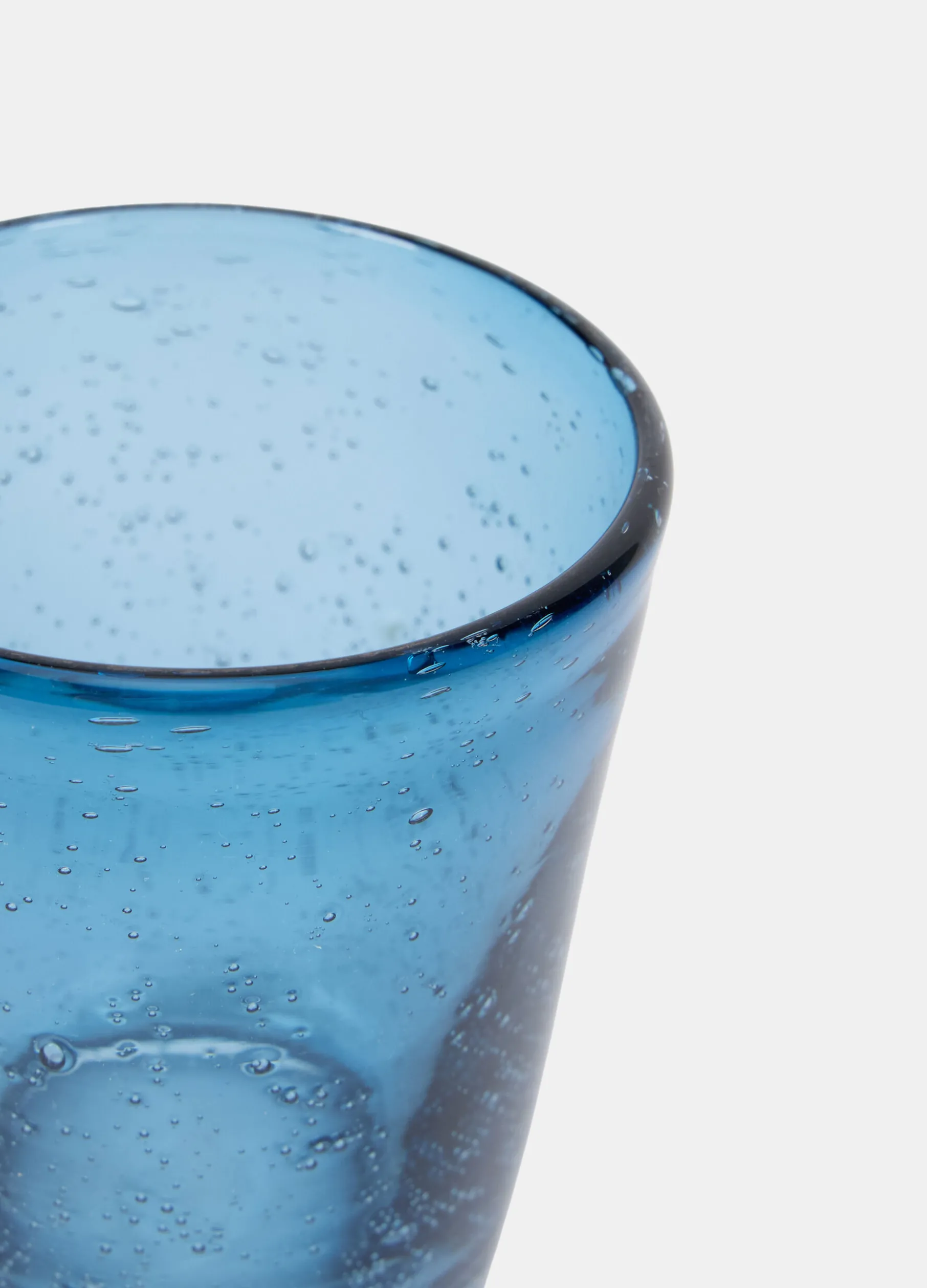 Bicchiere in vetro colorato