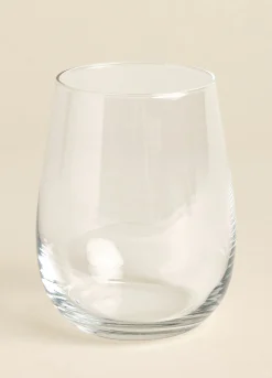 Bicchiere rotondo in vetro