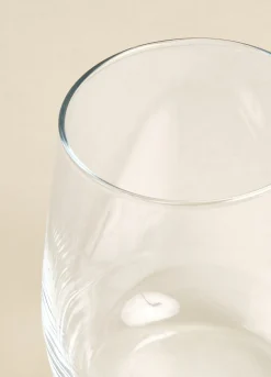 Bicchiere rotondo in vetro