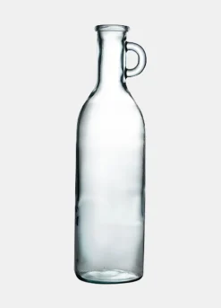 Bottiglione in vetro con manico Made in Italy