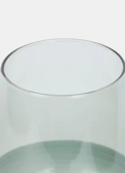 Calice in vetro con base rotonda