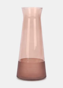 Caraffa in vetro colorato