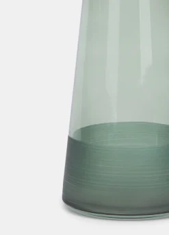 Caraffa in vetro colorato