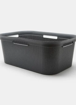 Cesta portabiancheria 40 litri tinta unita