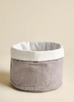 Cestino del pane in cotone mélange