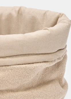 Cestino portapane in misto lino