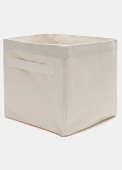 Cesto con manici in puro cotone