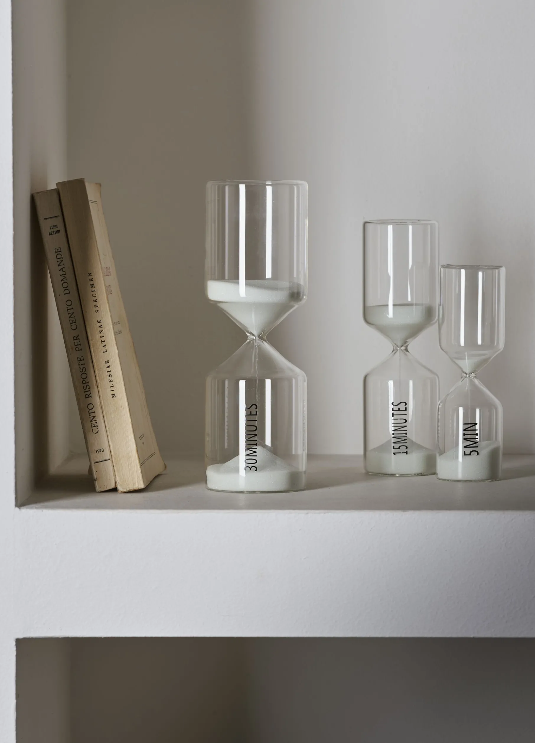 Clessidra in vetro da 5 minuti