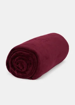 Coperta a due piazze con peluche