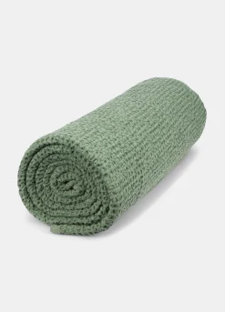 Coperta singola in cotone a nido d'ape