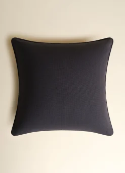 Copricuscino in puro cotone tinta unita