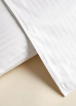 Copripiumino 2 piazze in cotone a righe