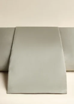 Copripiumino a 2 piazze in raso di puro cotone tc222