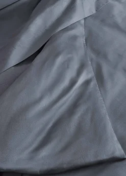 Copripiumino a 2 piazze in raso di puro cotone tc220