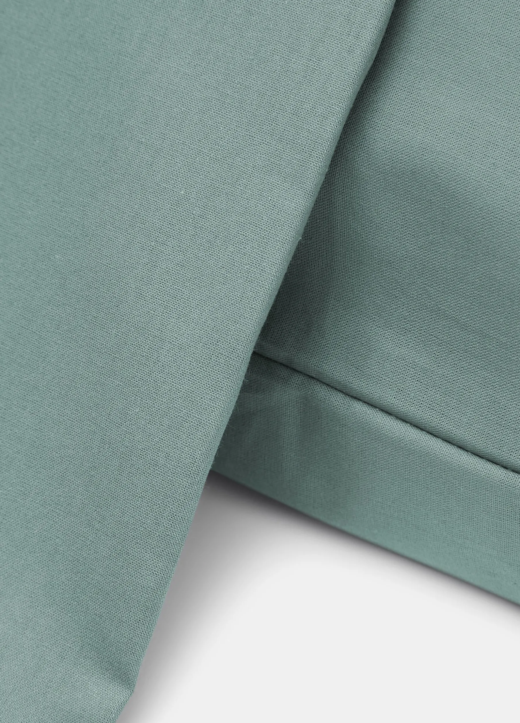 Copripiumino tinta unita in puro cotone