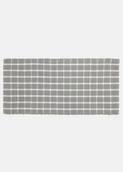 Corsia con motivo a quadri in cotone