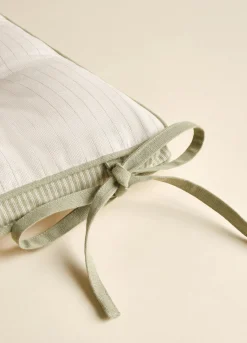 Cuscino coprisedia quadrato a righe