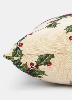 Cuscino imbottito con motivo jacquard