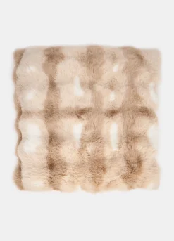 Cuscino peluche sfumato