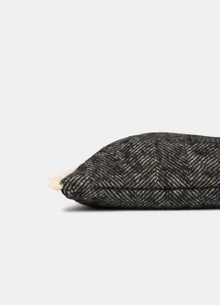 Cuscino quadrato con motivo chevron