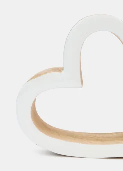 Decorazione cuori in legno