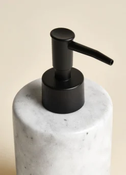 Dispenser portasapone marmo
