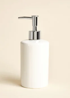 Dispenser sapone bianco
