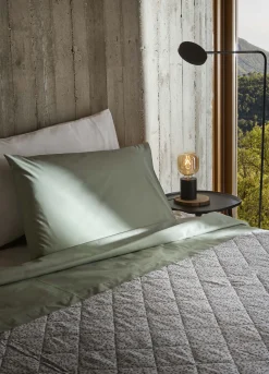 Federa in percalle di cotone tc200 Made in Italy