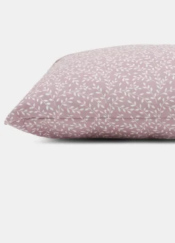 Federa in puro cotone con stampa floreale