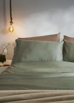 Federa in raso di puro cotone