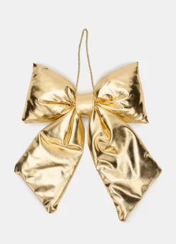 Fiocco in tessuto lamè